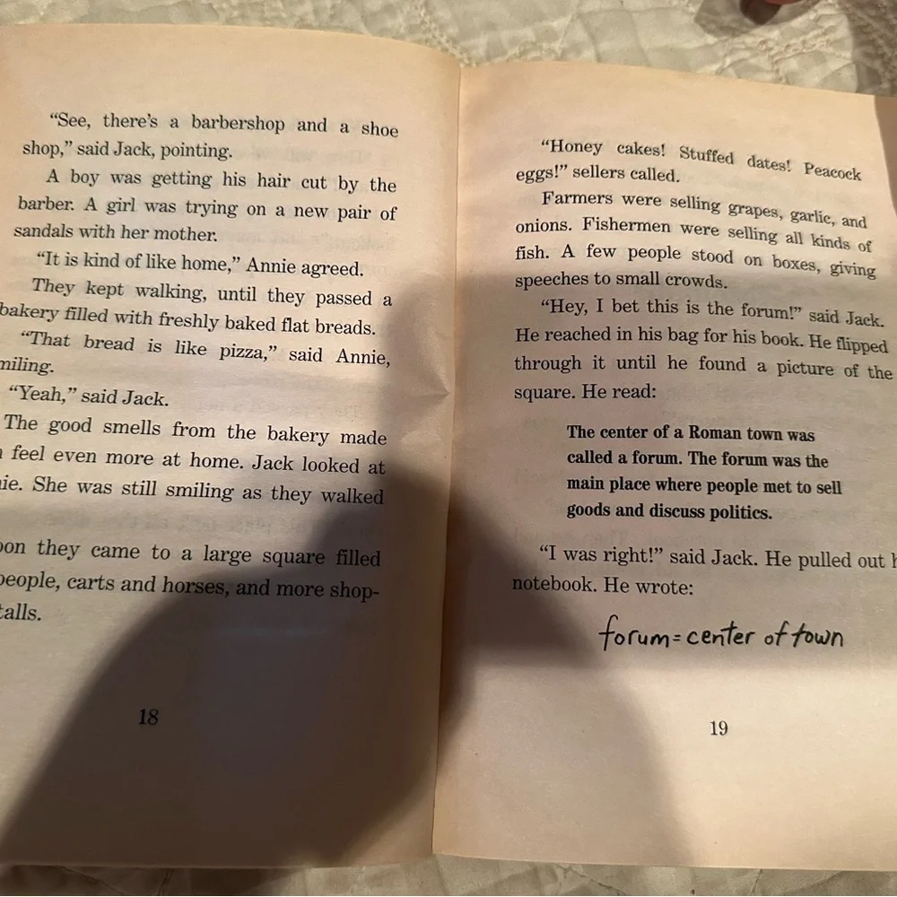 Vacation under the volcano- Magic tree house #13 - Picture 7 of 12